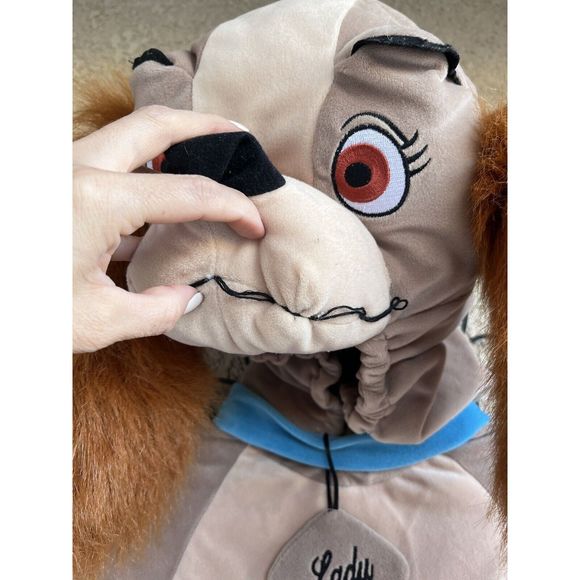 Disney catalog lady costume - size 3T - 4T - brown/white - Picture 3 of 12